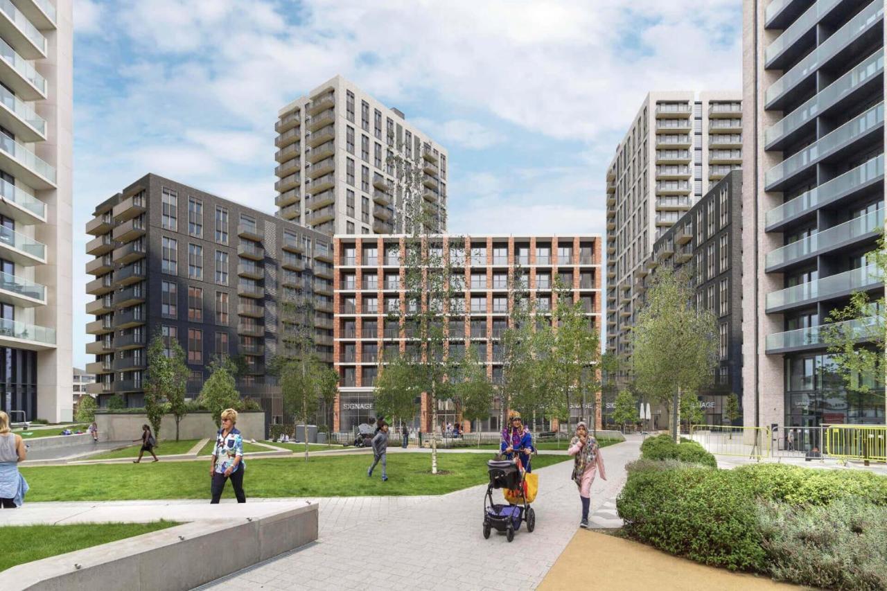 Apartament Botanical-inspired At Repton Gardens Right In The Heart Of Wembley Park